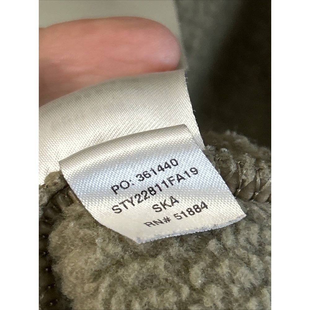 Patagonia Mens Retro Pile 1/2 Zip Pullover Sherpa Fleece Sz Large 22811 Green - Picture 8 of 8